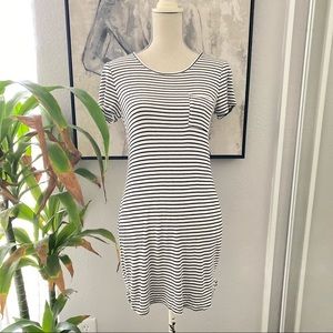 Striped T-Shirt Dress